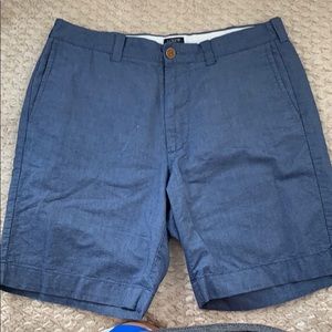 NWOT J. Crew chambray shorts || Size 33 ||
